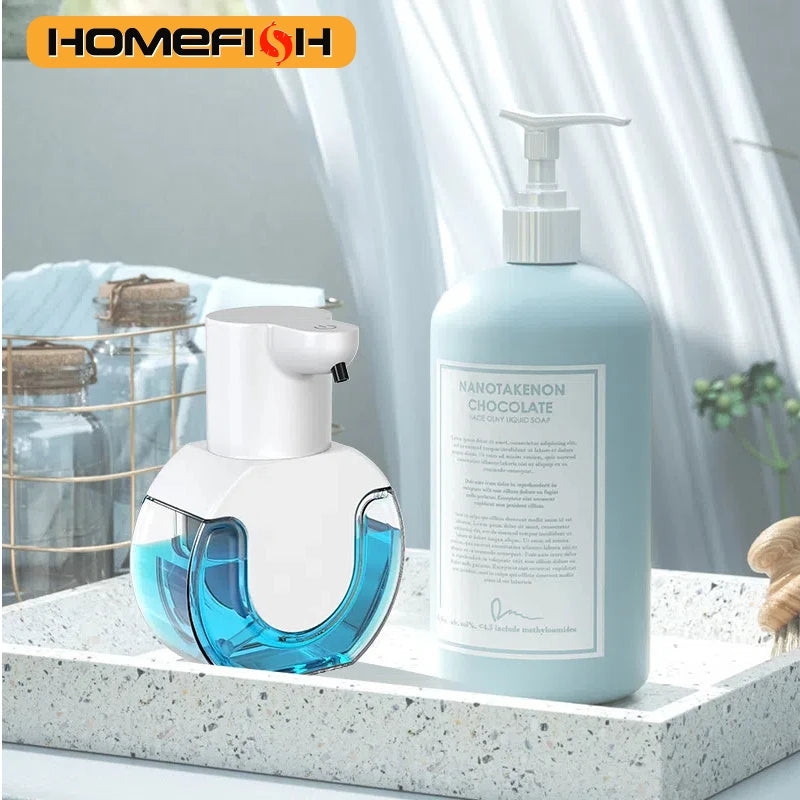 Smart Soap Dispenser 420ml Touchless Motion Sensor Washing Hand Device Wall-Mounted Liquid Soap Dispenser Liquid/Foam Model